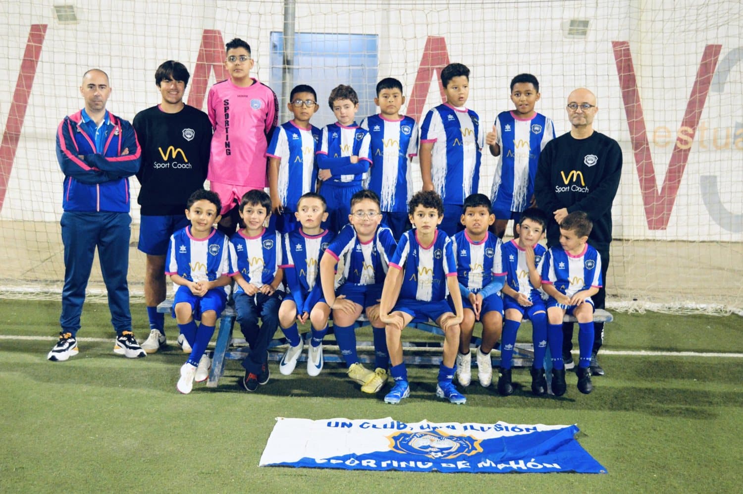 Plantilla del BENJAMÍN del CF Sporting de Mahón