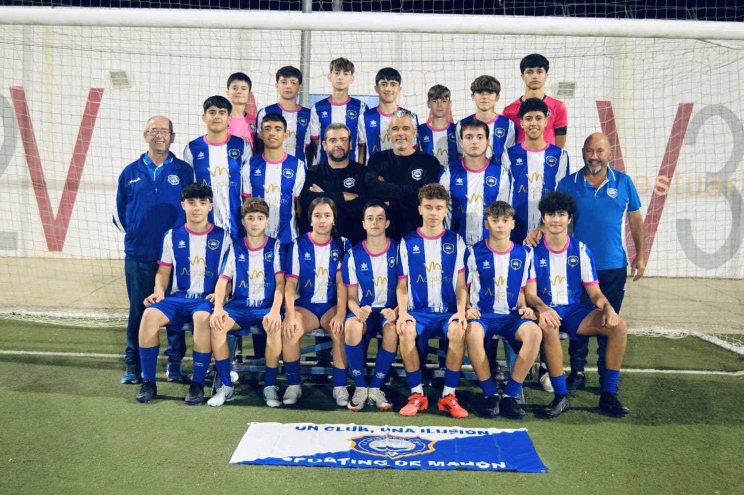 Plantilla del CADETE SPORTING del CF Sporting de Mahón